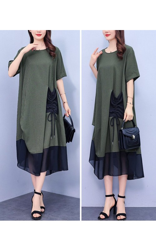 4✮- OKFMY7895 - Midi Dress 4✮- OKFMY7895 - Midi Dress