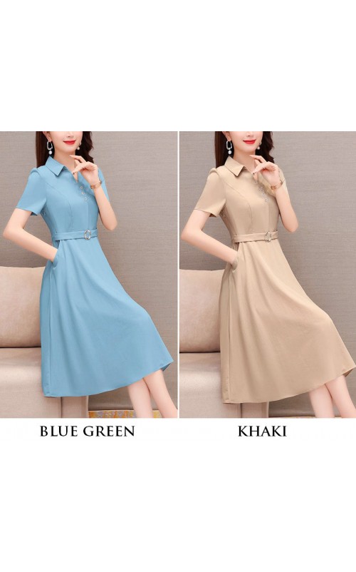 4✮- OKFMY7976 - Knee Dress (Small Cut) 4✮- OKFMY7976 - Knee Dress (Small Cut)
