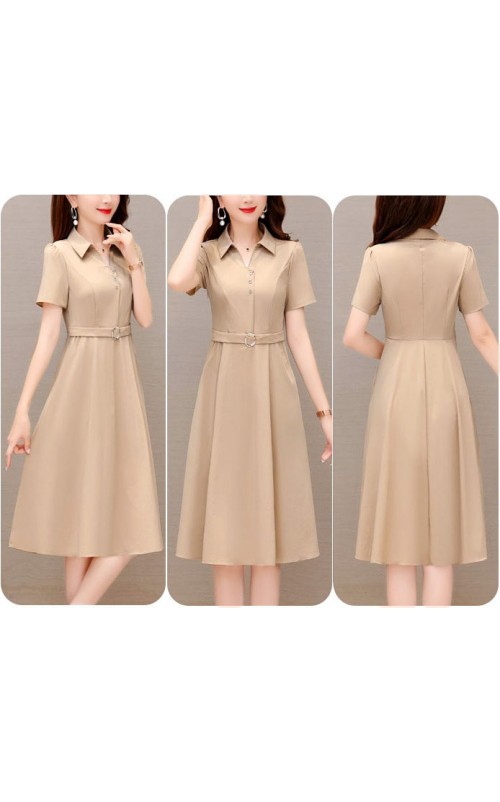 4✮- OKFMY7976 - Knee Dress (Small Cut) 4✮- OKFMY7976 - Knee Dress (Small Cut)