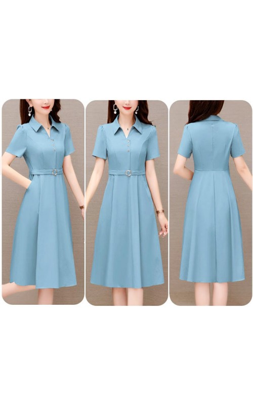 4✮- OKFMY7976 - Knee Dress (Small Cut) 4✮- OKFMY7976 - Knee Dress (Small Cut)
