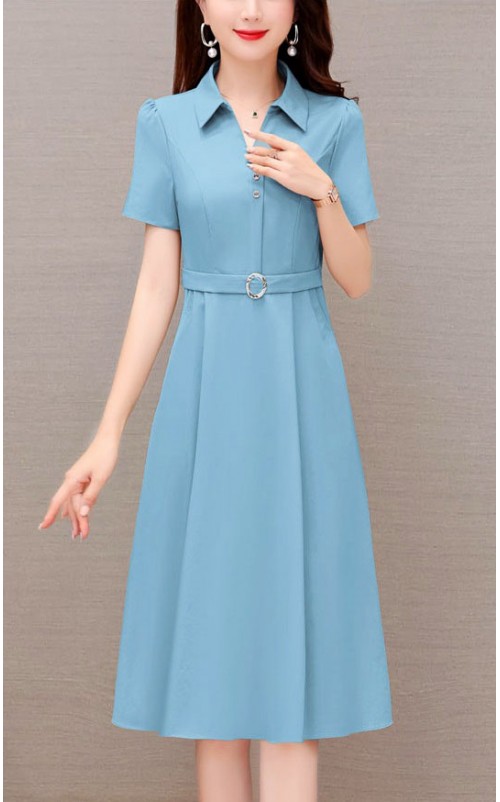 4✮- OKFMY7976 - Knee Dress (Small Cut) 4✮- OKFMY7976 - Knee Dress (Small Cut)