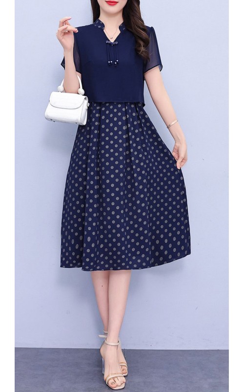 4✮- OKFMY7996 - Knee Dress (Small Cut) 4✮- OKFMY7996 - Knee Dress (Small Cut)