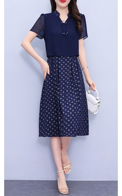 4✮- OKFMY7996 - Knee Dress (Small Cut) 4✮- OKFMY7996 - Knee Dress (Small Cut)