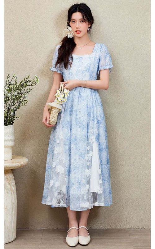 4✮- OKFMY8133 - Midi Dress 4✮- OKFMY8133 - Midi Dress