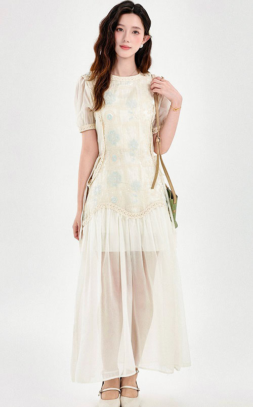 4✮- OKFMY8137 - Midi Dress 4✮- OKFMY8137 - Midi Dress