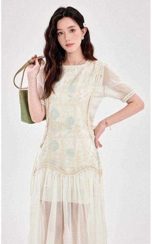 4✮- OKFMY8137 - Midi Dress 4✮- OKFMY8137 - Midi Dress