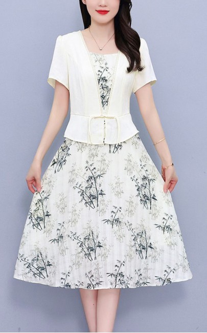 4✮- OKFMY8144 - Knee Dress