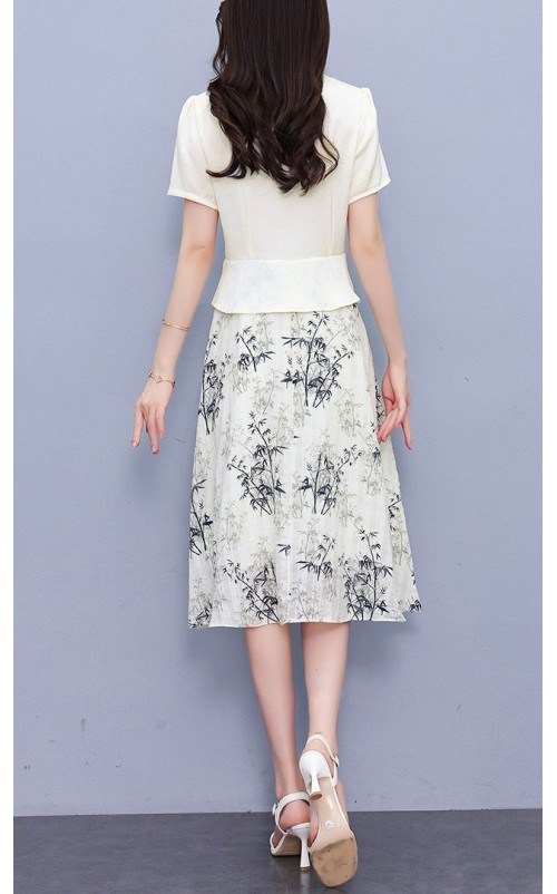 4✮- OKFMY8144 - Knee Dress 4✮- OKFMY8144 - Knee Dress