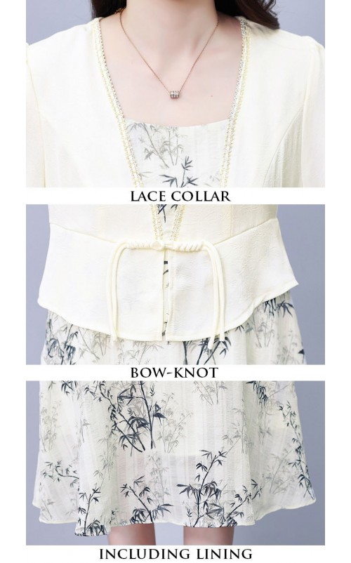 4✮- OKFMY8144 - Knee Dress 4✮- OKFMY8144 - Knee Dress