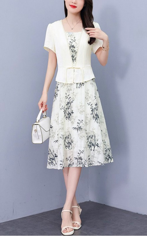 4✮- OKFMY8144 - Knee Dress 4✮- OKFMY8144 - Knee Dress