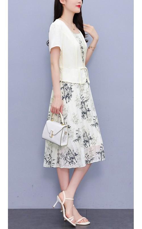 4✮- OKFMY8144 - Knee Dress 4✮- OKFMY8144 - Knee Dress
