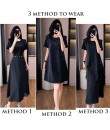 4✮- OKFMY8344 - Midi Dress (Long Top+Skirt) 4✮- OKFMY8344 - Midi Dress (Long Top+Skirt)