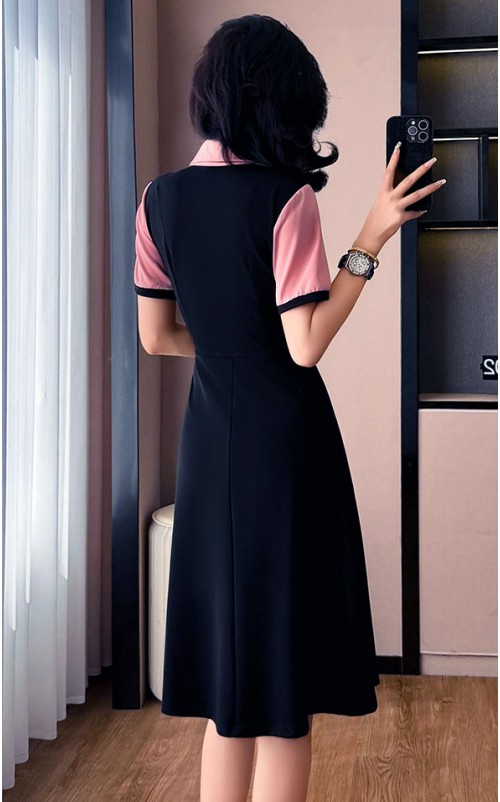 4✮- OKFMY8346 - Knee Dress 4✮- OKFMY8346 - Knee Dress
