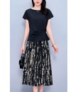 4✮- OKFMY8355 - Knee Dress (Top+Skirt) 4✮- OKFMY8355 - Knee Dress (Top+Skirt)