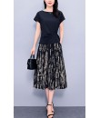 4✮- OKFMY8355 - Knee Dress (Top+Skirt) 4✮- OKFMY8355 - Knee Dress (Top+Skirt)