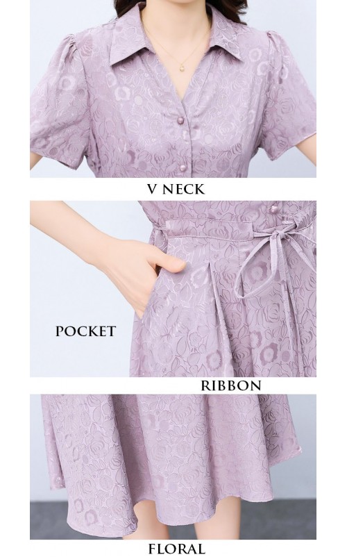 4✮- OKFMY8648 - Knee Dress (Small Cut) 4✮- OKFMY8648 - Knee Dress (Small Cut)