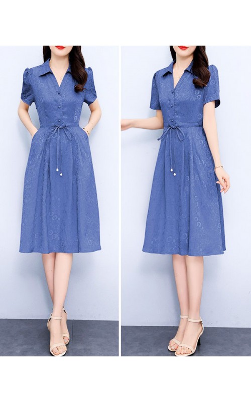 4✮- OKFMY8648 - Knee Dress (Small Cut) 4✮- OKFMY8648 - Knee Dress (Small Cut)