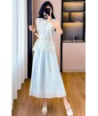4✮- OKFMY9075 - Midi Dress (Top+Skirt) 4✮- OKFMY9075 - Midi Dress (Top+Skirt)