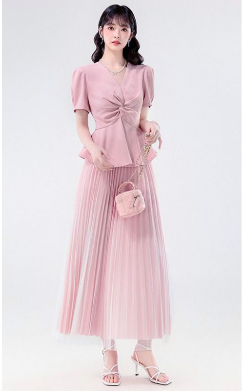 4✮- OLFMY8822 - Midi Dress (Top+Skirt) 4✮- OLFMY8822 - Midi Dress (Top+Skirt)
