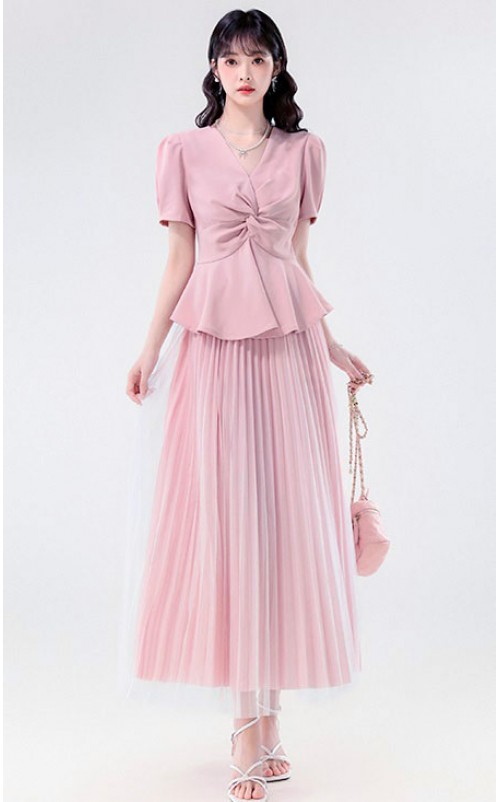 4✮- OLFMY8822 - Midi Dress (Top+Skirt) 4✮- OLFMY8822 - Midi Dress (Top+Skirt)