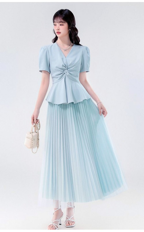 4✮- OLFMY8822 - Midi Dress (Top+Skirt) 4✮- OLFMY8822 - Midi Dress (Top+Skirt)