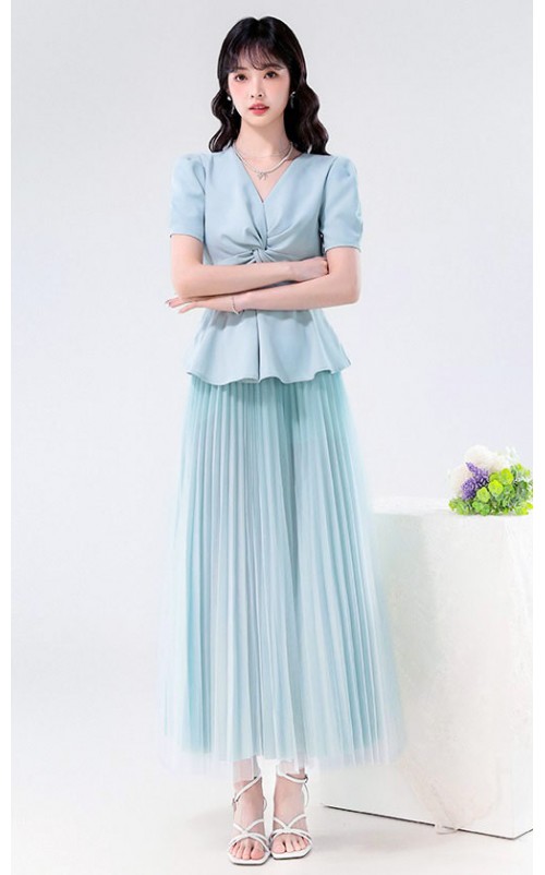 4✮- OLFMY8822 - Midi Dress (Top+Skirt) 4✮- OLFMY8822 - Midi Dress (Top+Skirt)
