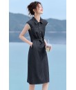 4✮- OLFMY9405 - Denim Knee Dress 4✮- OLFMY9405 - Denim Knee Dress