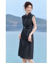 4✮- OLFMY9405 - Denim Knee Dress 4✮- OLFMY9405 - Denim Knee Dress