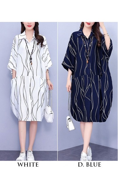 4✮- OMFMY10027 - Oversizes Dress