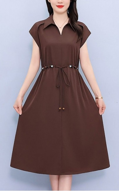 4✮- OMFMY10219 - Knee Dress