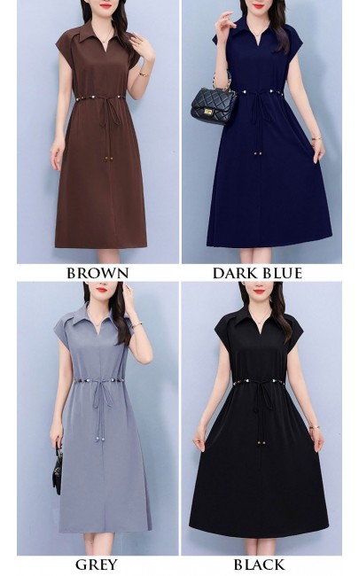 4✮- OMFMY10219 - Knee Dress
