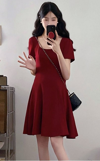 4✮- OMFMY9258 - Knee Dress