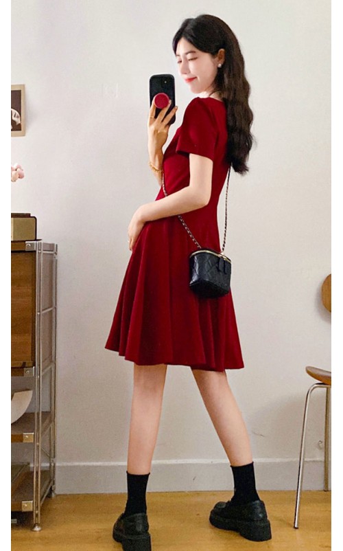 4✮- OMFMY9258 - Knee Dress 4✮- OMFMY9258 - Knee Dress