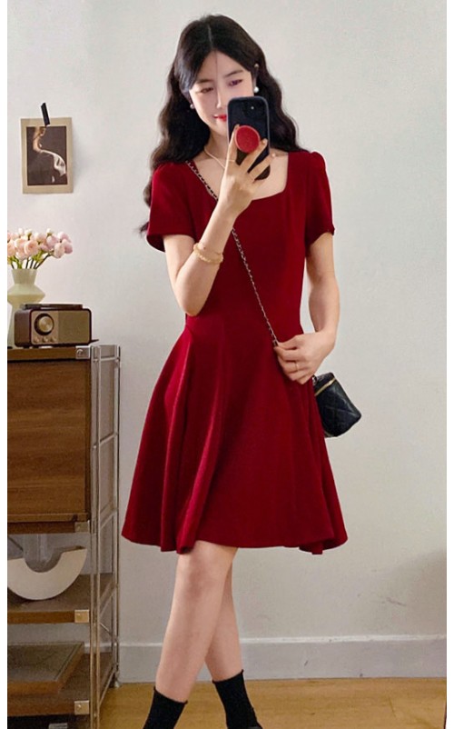 4✮- OMFMY9258 - Knee Dress 4✮- OMFMY9258 - Knee Dress