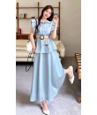 4✮- OMFMY9300 - Midi Dress (Top+Skirt)
