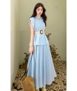 4✮- OMFMY9300 - Midi Dress (Top+Skirt)