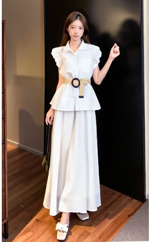4✮- OMFMY9300 - Midi Dress (Top+Skirt)