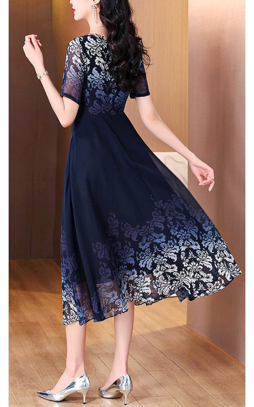 4✮- OMFMY9335 - Midi Dress 4✮- OMFMY9335 - Midi Dress