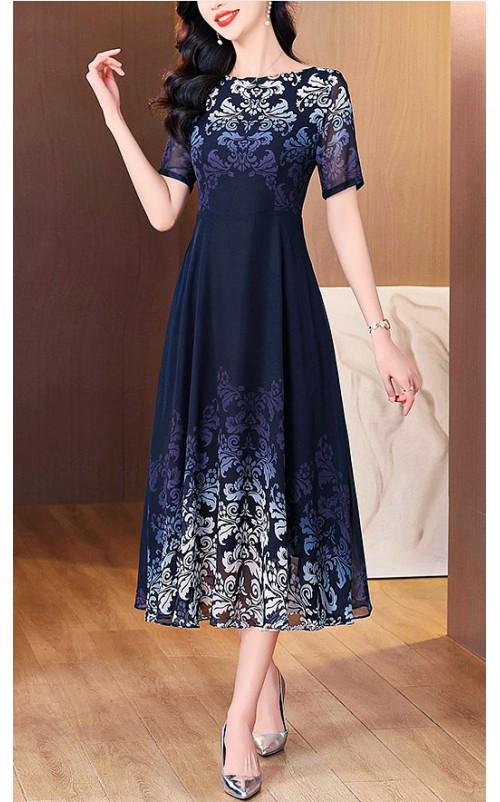 4✮- OMFMY9335 - Midi Dress 4✮- OMFMY9335 - Midi Dress