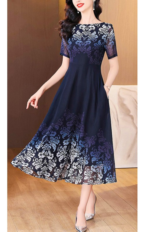 4✮- OMFMY9335 - Midi Dress 4✮- OMFMY9335 - Midi Dress