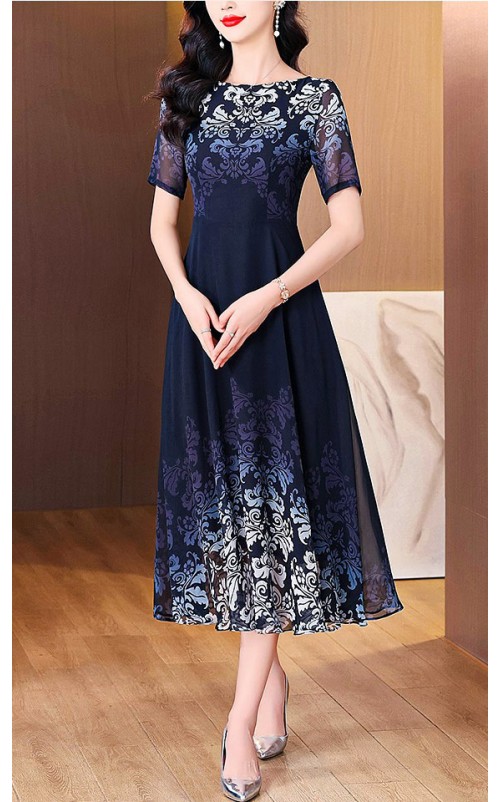 4✮- OMFMY9335 - Midi Dress 4✮- OMFMY9335 - Midi Dress