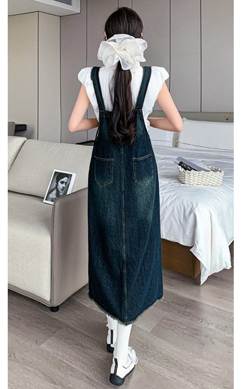4✮- OMFMY9531 - Denim Pinafore 4✮- OMFMY9531 - Denim Pinafore