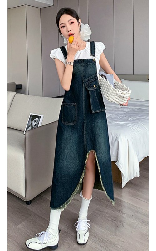 4✮- OMFMY9531 - Denim Pinafore 4✮- OMFMY9531 - Denim Pinafore