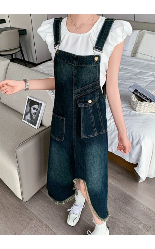 4✮- OMFMY9531 - Denim Pinafore 4✮- OMFMY9531 - Denim Pinafore