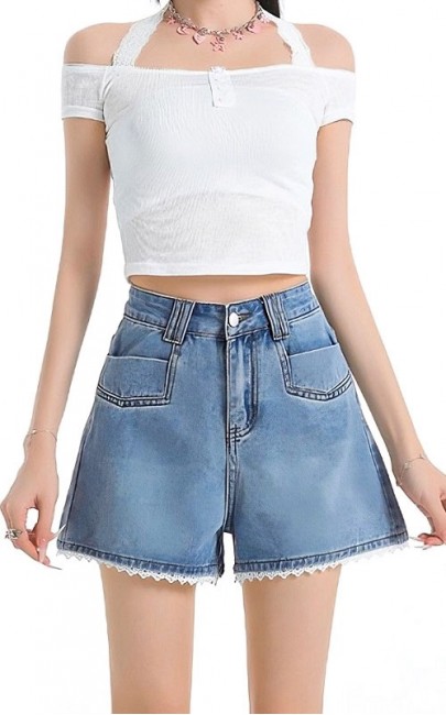 4✮- OMFMY9921 - Denim Shorts