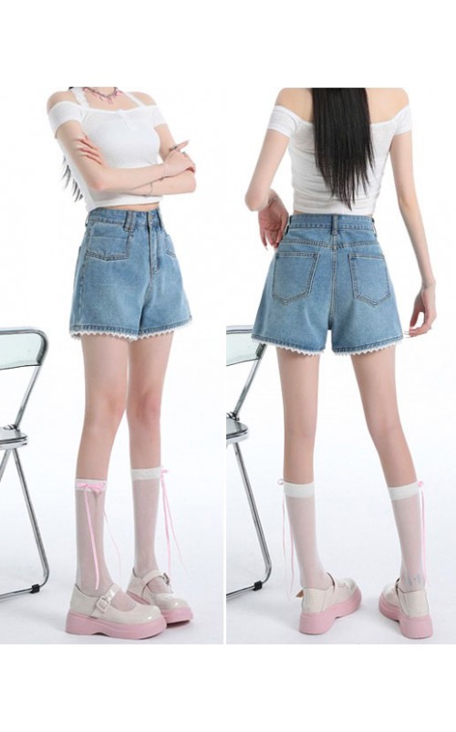 4✮- OMFMY9921 - Denim Shorts 4✮- OMFMY9921 - Denim Shorts
