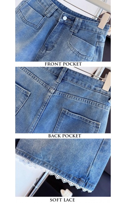 4✮- OMFMY9921 - Denim Shorts 4✮- OMFMY9921 - Denim Shorts