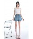 4✮- OMFMY9921 - Denim Shorts 4✮- OMFMY9921 - Denim Shorts