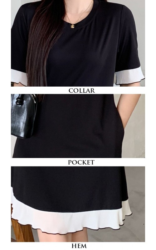 4✮- OMFMY9966 - Knee Dress