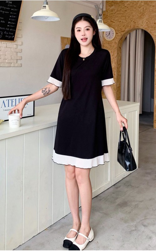 4✮- OMFMY9966 - Knee Dress